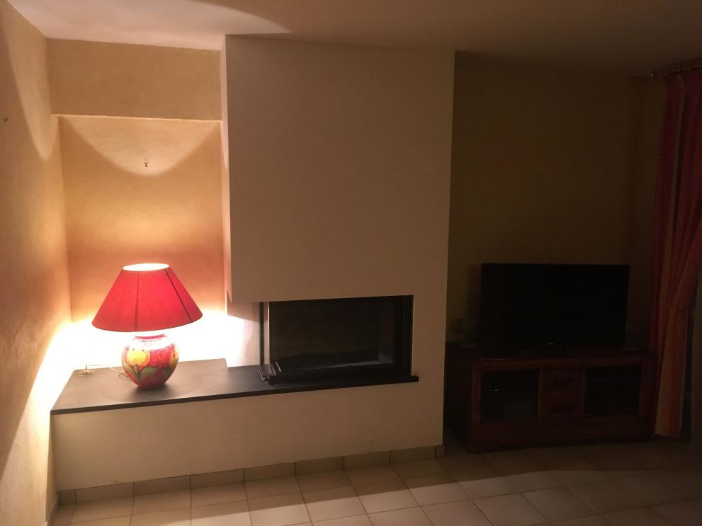 Pose d'une cheminée