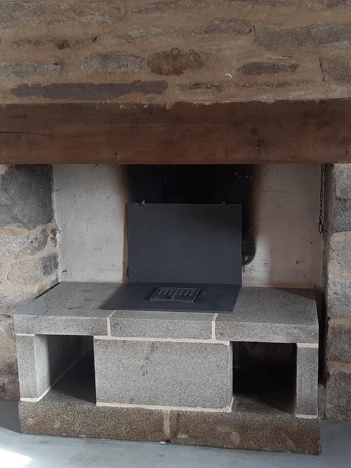Plaques de fonte