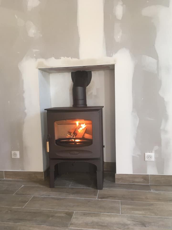 Poêle à bois Charnwood modèle C-Seven