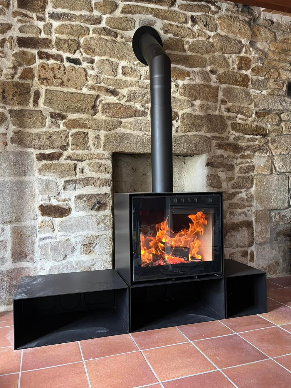 Poêle à bois Scan modèle 1003 box Poêle à bois Scan modèle 1003 box