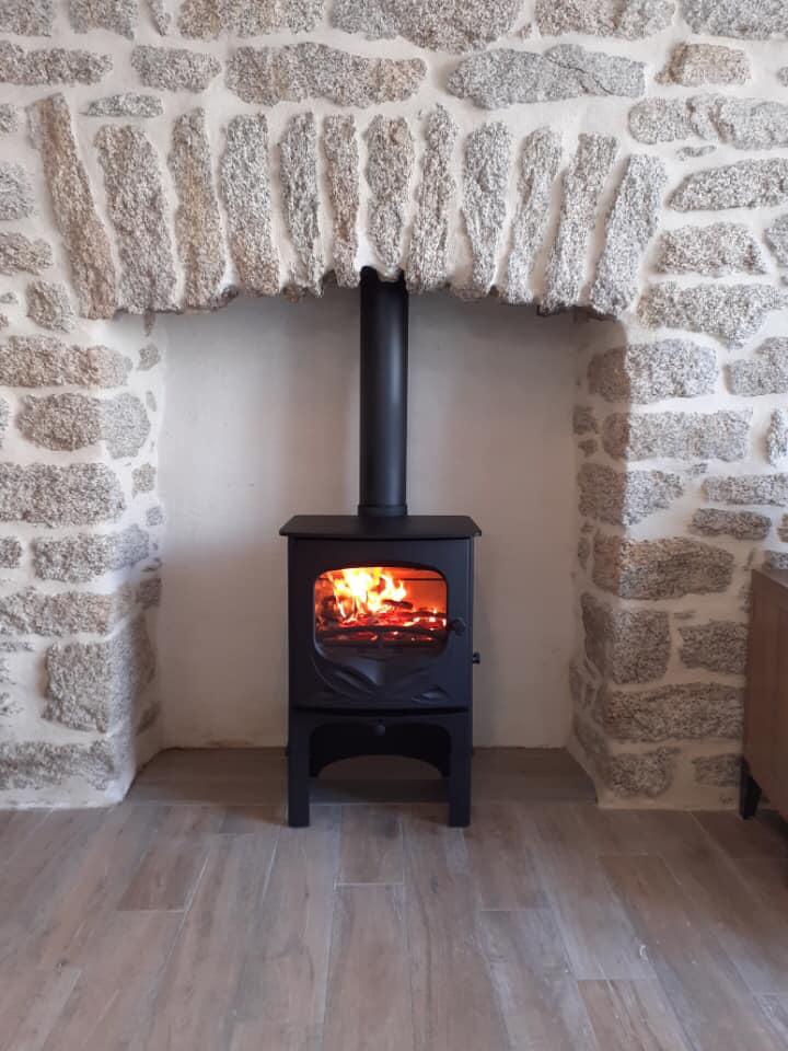 Pose d'un poêle Le Guilvinec