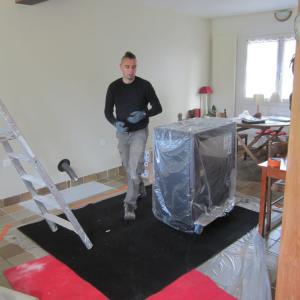 De la démolition de la cheminée à la pose du poêle