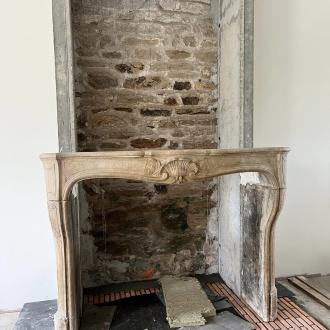 Pose d'une cheminée à Fouesnant